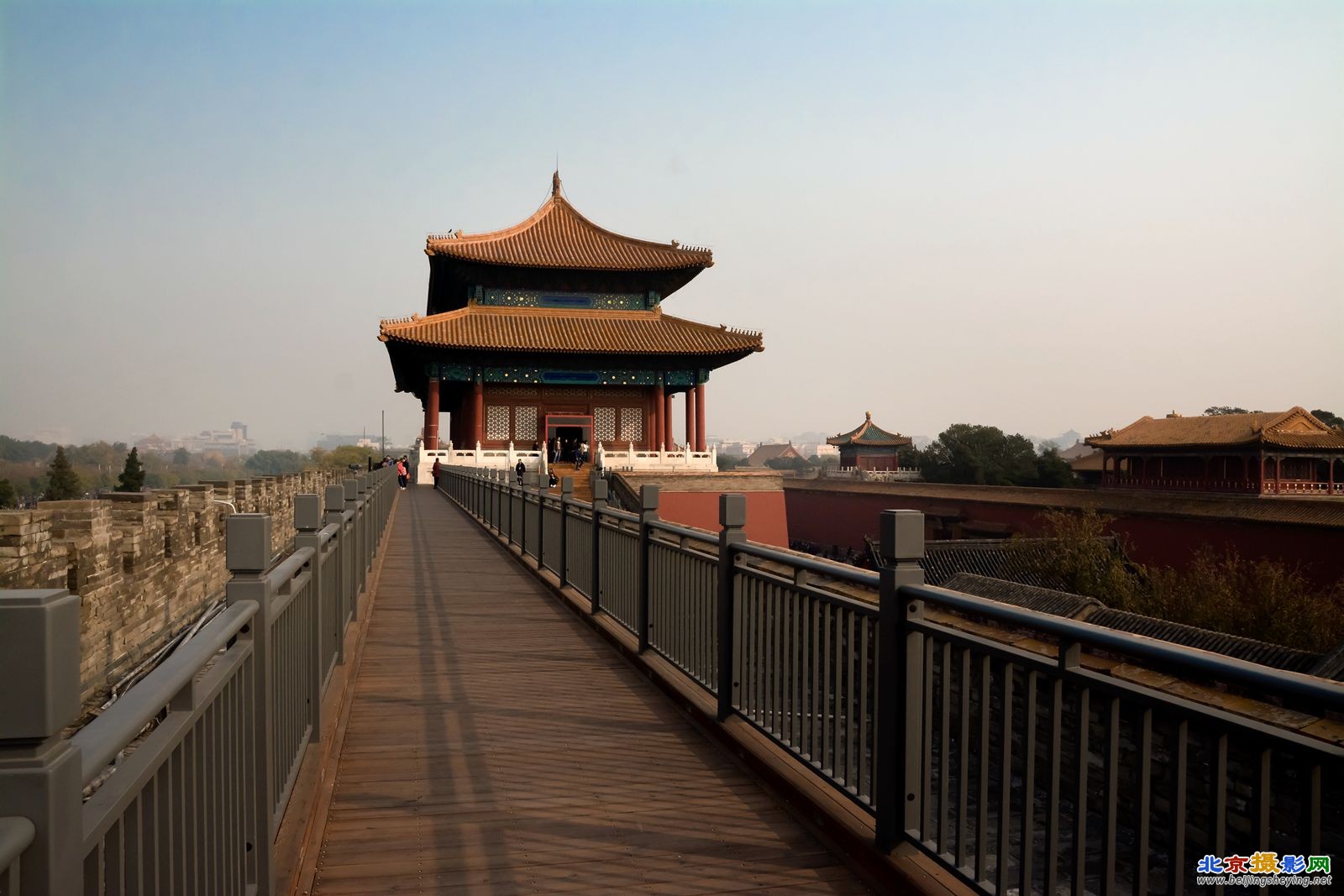 北京:紫禁城城墙上潇洒走一回